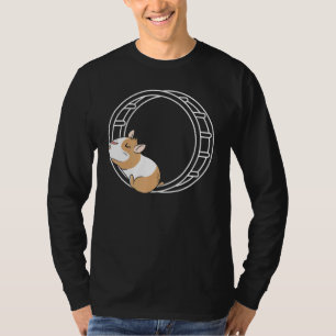 Hamster Wheel Hammy Owner Fluffy Rodent Pet 1 T-Shirt