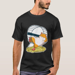 Hamster Wheel Nickerchen Funny Animal Hammy Owner T-Shirt