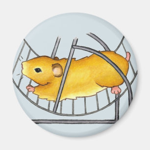 Hamster Wheel Ted Magnet