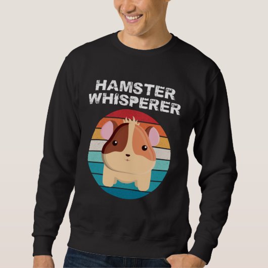 Hamster Whisperer Animal Girl Sweatshirt (Vorderseite)