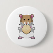 Hamster with Biscuit Button (Vorderseite)
