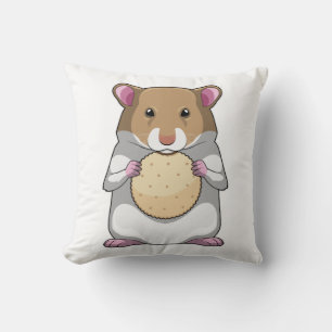 Hamster with Biscuit Kissen