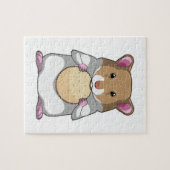 Hamster with Biscuit Puzzle (Horizontal)