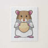 Hamster with Biscuit Puzzle (Vertikal)