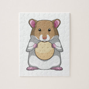 Hamster with Biscuit Puzzle