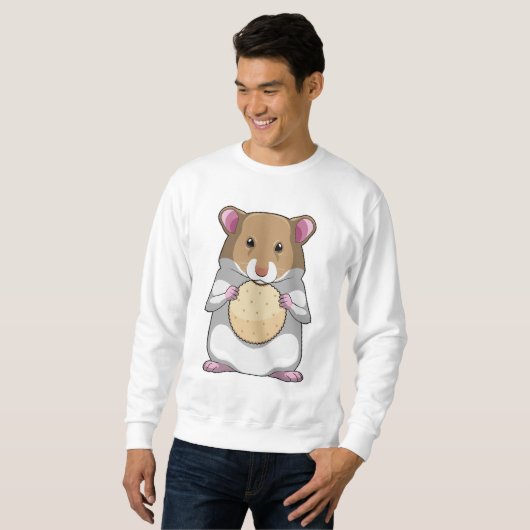 Hamster with Biscuit Sweatshirt (Vorne ganz)