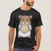 Hamster with Biscuit T-Shirt (Vorderseite)
