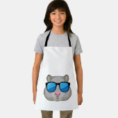 Hamster with Sunglasses Schürze (Insitu)