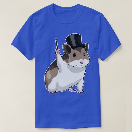 Hamster Wizard Magstab T-Shirt (Design vorne)
