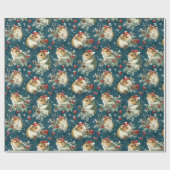 Hamster Wrapping Paper Geschenkpapier (Flach)