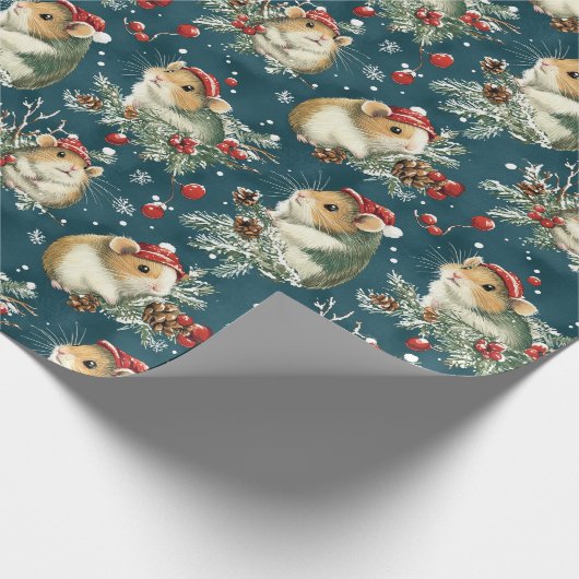 Hamster Wrapping Paper Geschenkpapier (Ecke)