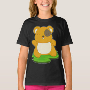 Hamster Yoga Fitness Gymnastik T-Shirt