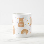 Hamster Yoga Kaffeetasse (Mittel)