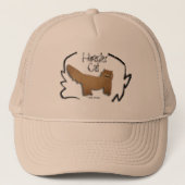Hamsterer-Katzen-Hut Truckerkappe (Vorderseite)