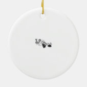 Hamsterferien Keramikornament (Hinten)