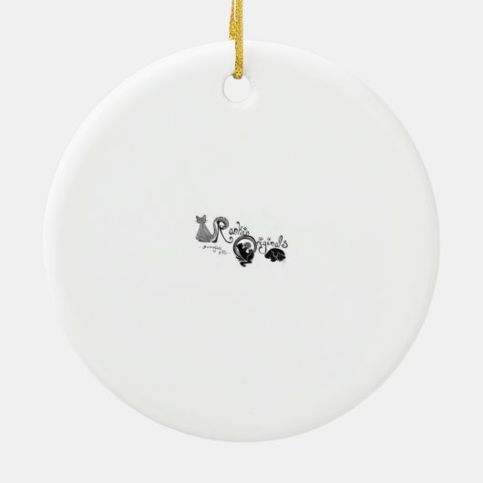 Hamsterferien Keramikornament (Hinten)