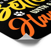 Hamsterleben ist besser mit Hamstern Poster (Ecke)