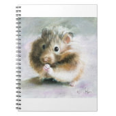 Hamsterölmalerei Notizblock (Vorderseite)