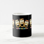 Hamsterparadies Süßes Ringdesign Kaffeetasse (Mittel)