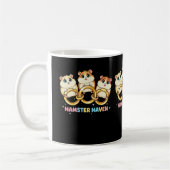 Hamsterparadies Süßes Ringdesign Kaffeetasse (Links)