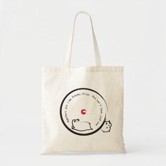 Hamsters are like Potato Chips Bag Tragetasche (Vorne)
