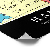 HAMSTERS inspirierendes Poster (Ecke)