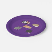 Hamsters  pappteller (Schrägansicht)