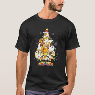 Hamsters Weihnachtsbaum Santa Hamster Christmas Li T-Shirt