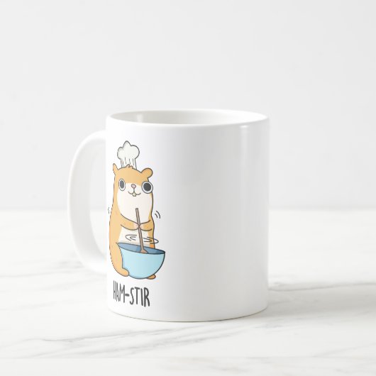Hamstir Funny Hamster Pub Kaffeetasse (Vorderseite Links)