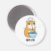 Hamstir Funny Hamster Pub Magnet (Vorderseite/Rückseite)