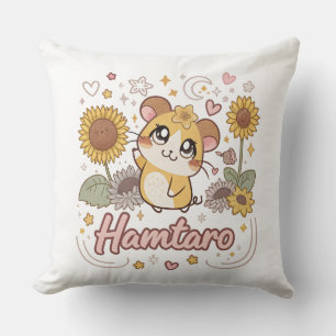 Hamtaro - Der geliebte Cartoon Kissen