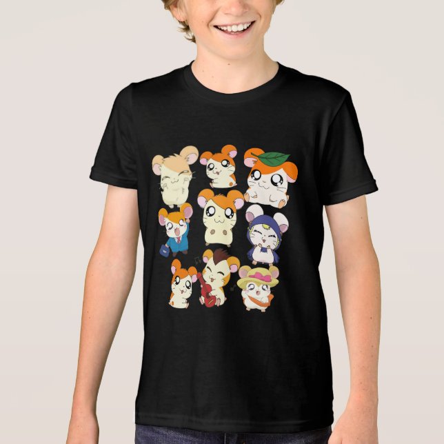 hamtaro😂hamtaro😂hamtaro😂hamtaro😂😂😂 Tri-Blend shirt (Vorderseite)