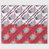 Hamtramck Michigan Polish Geschenkpapier (Flach)