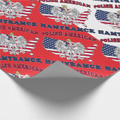 Hamtramck Michigan Polish Geschenkpapier (Ecke)