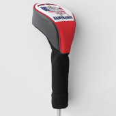 Hamtramck Michigan Polish Golf Headcover (angewinkelt)