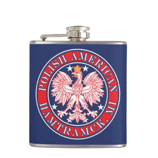 Hamtramck Michigan Polnischer Adler Flachmann