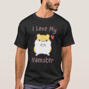 Hamube ich liebe meinen Hamster süßer Hammy T-Shirt