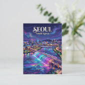 Han-Fluss Südkorea Postkarte (Stehend Vorderseite)