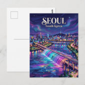 Han-Fluss Südkorea Postkarte (Vorne/Hinten)