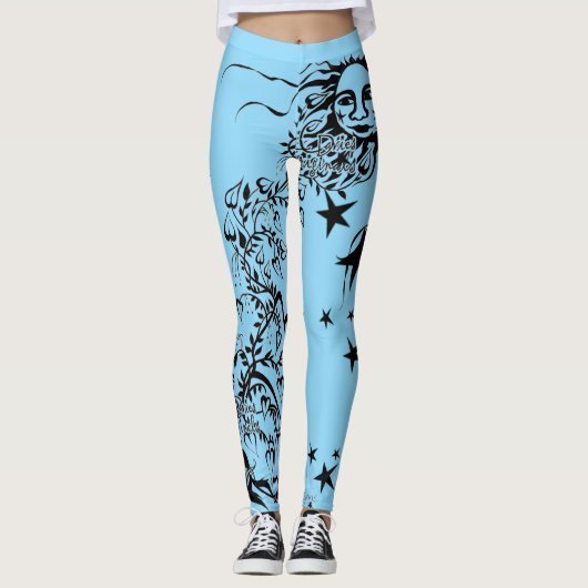 Han Inked Designer Leggings (Vorderseite)