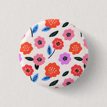 Han zeichnet Blumenmuster