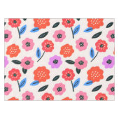 Han zeichnet Blumenmuster Tischdecke (Vorderseite (Horizontal))