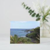 Hana Highway Beach, Maui, Hawaii Postkarte (Stehend Vorderseite)