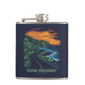 Hana Highway Maui Hawaii Vista Flachmann (Vorderseite)