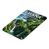 Hana, Maui USA Magnet (Linke Seite)