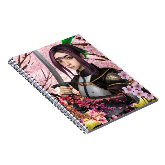 Hana Spiral Fotonotizbuch Notizblock (Rechte Seite)
