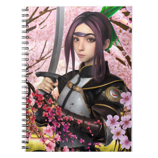 Hana Spiral Fotonotizbuch Notizblock (Vorderseite)