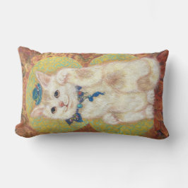 Hana & Takara: Lucky Beckoning Cats Lendenkissen