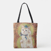 Hana & Takara: Lucky Beckoning Cats Tasche (Rückseite)