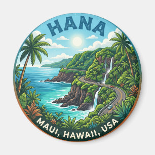Hana USA Magnet